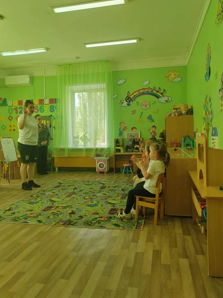 В средней группе прошло занятие «Путешествие в страну Здоровья».