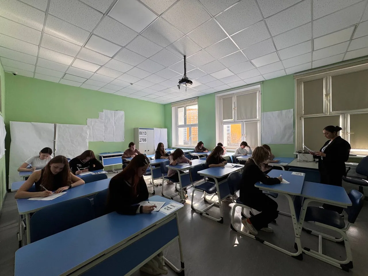 💯 13 марта в МАОУ «Видновская гимназия» прошло традиционное мероприятие в рамках акции «Сдаём ЕГЭ вм