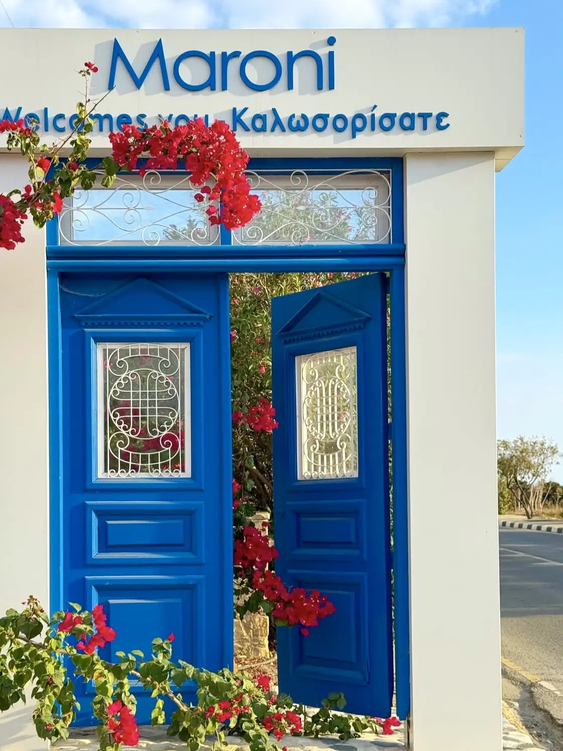 Тишина кипрской провинции с морским бризом