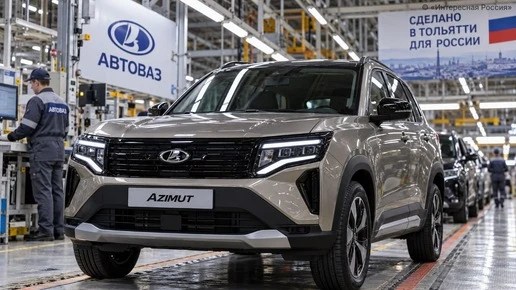 «АвтоВАЗ» запустил серийное производство кроссовера «Лада Азимут»