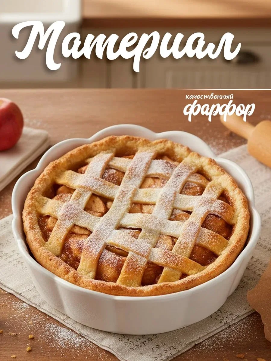Форма из качественного фарфора по приятной цене. 😍 Эстетичная форма "с рюшечками" и уд...