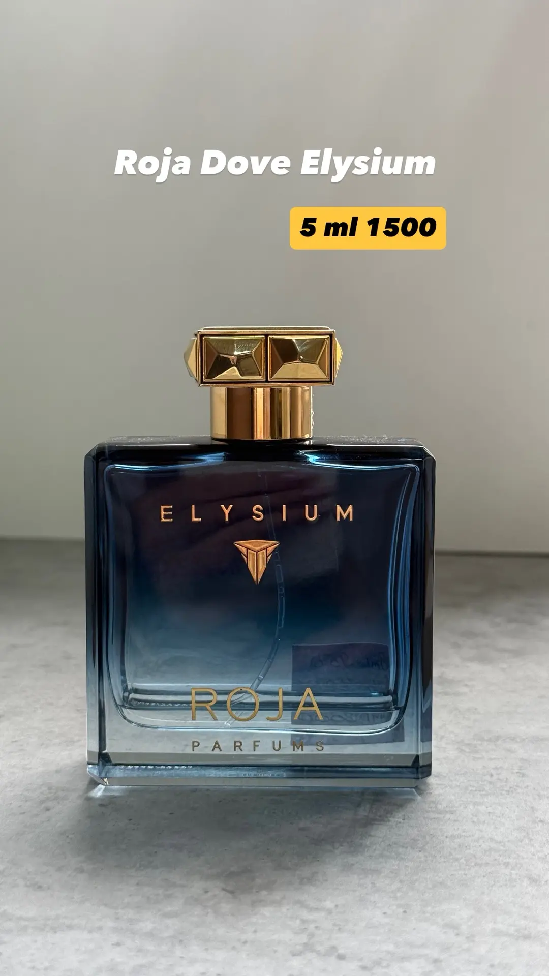 ❌ Roja Dove Elysium 5 ml 1500