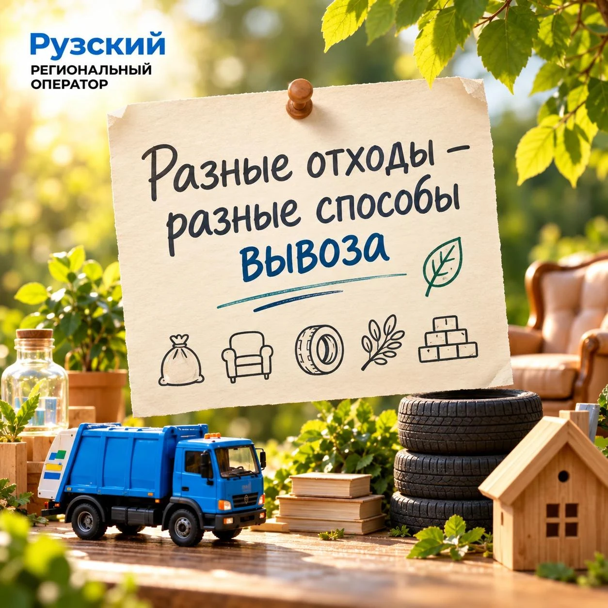 🚗 Сезон смены резины близко: напоминаем, чему не место у контейнерной площадки