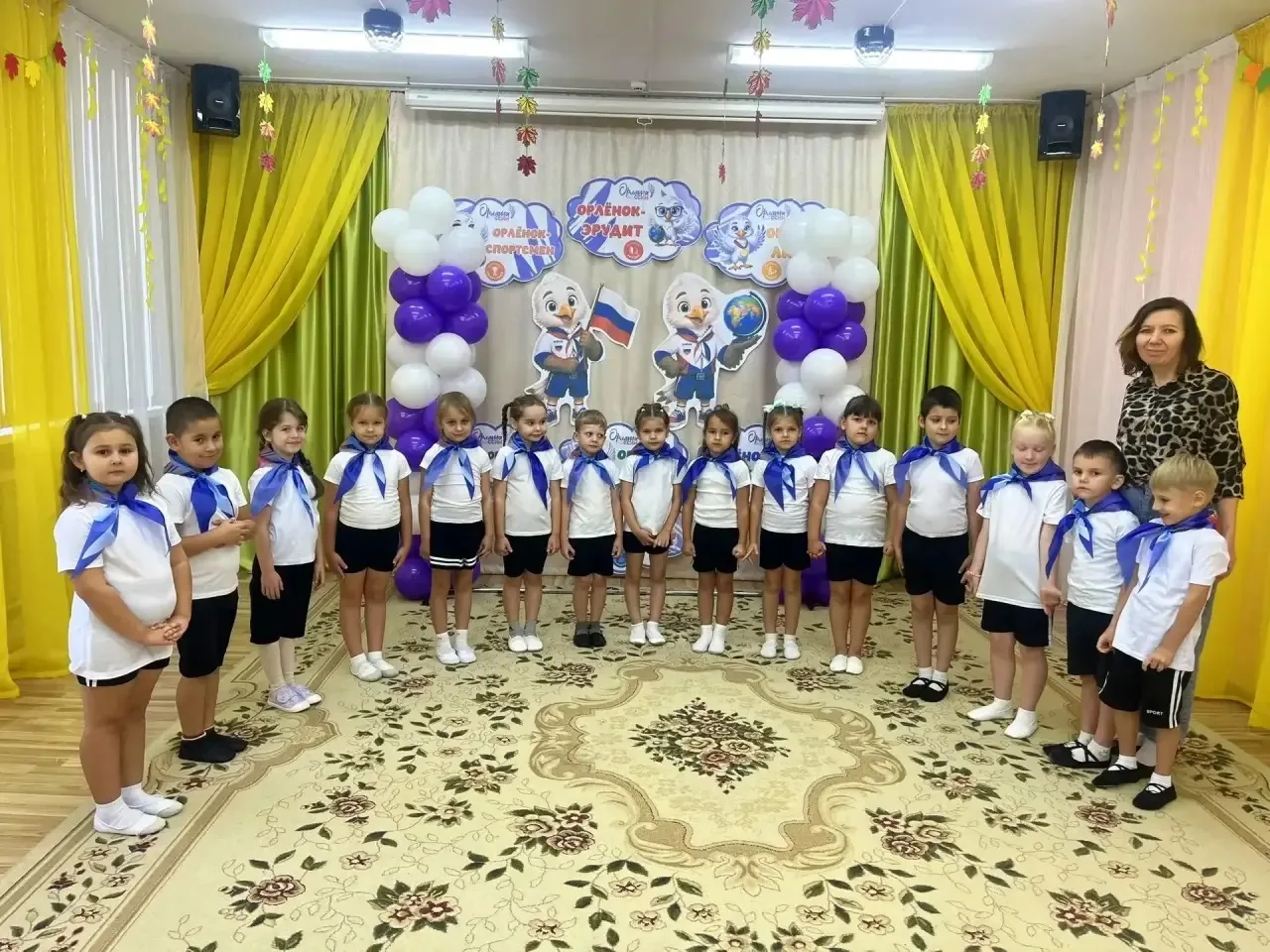 В рамках долгосрочного проекта «Орлята‑дошколята» подходит к завершению прохождение пер...