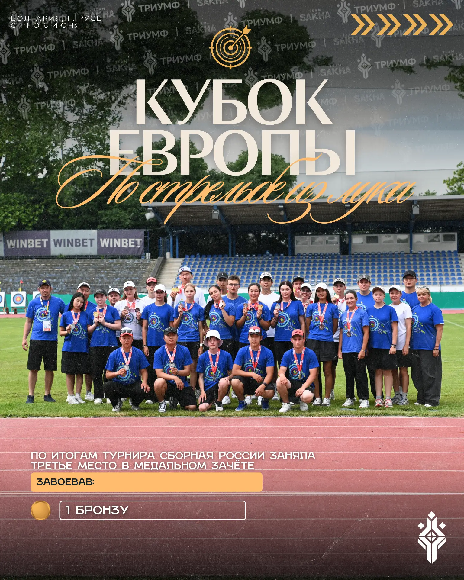 🏹 🌍 Якутские лучники — среди лучших на Кубке Европы в Русе!