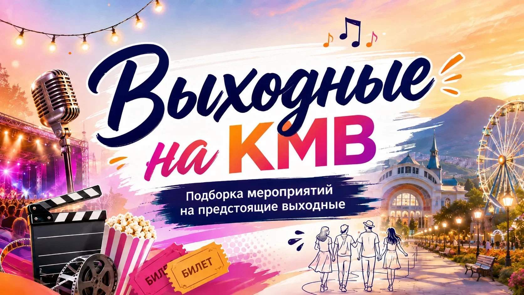 ❗ Выходные на КМВ