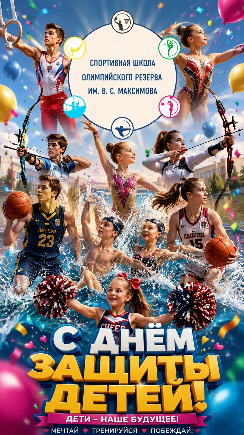 🌈🎉 С ДНЁМ ЗАЩИТЫ ДЕТЕЙ! 🎉🌈
