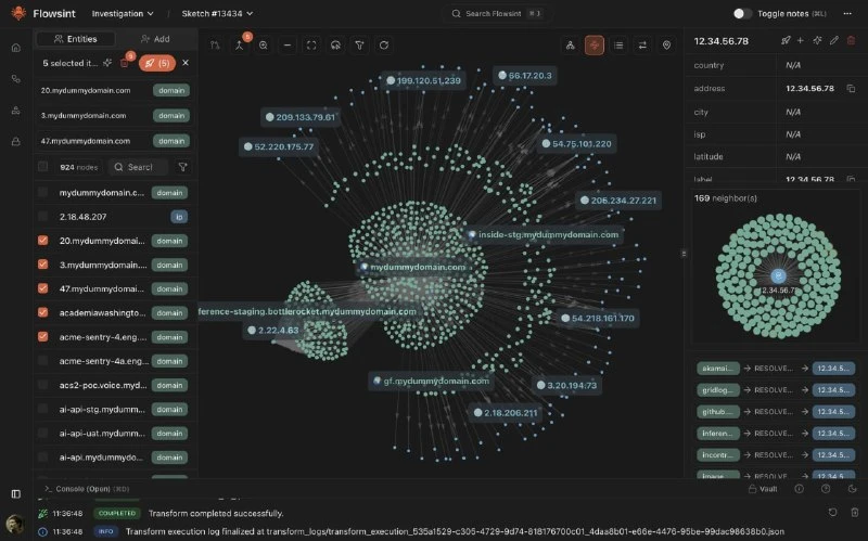 На GitHub вышел бесплатный OSINT-инструмент Flowsint для анализа цифрового следа.