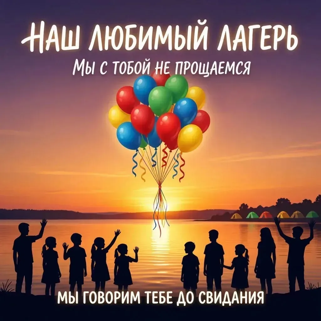 ☀️🌤️🌈 Вот и настал последний день летнего пришкольного оздоровительного лагеря! 🏕️👦👧  
Сегодня 