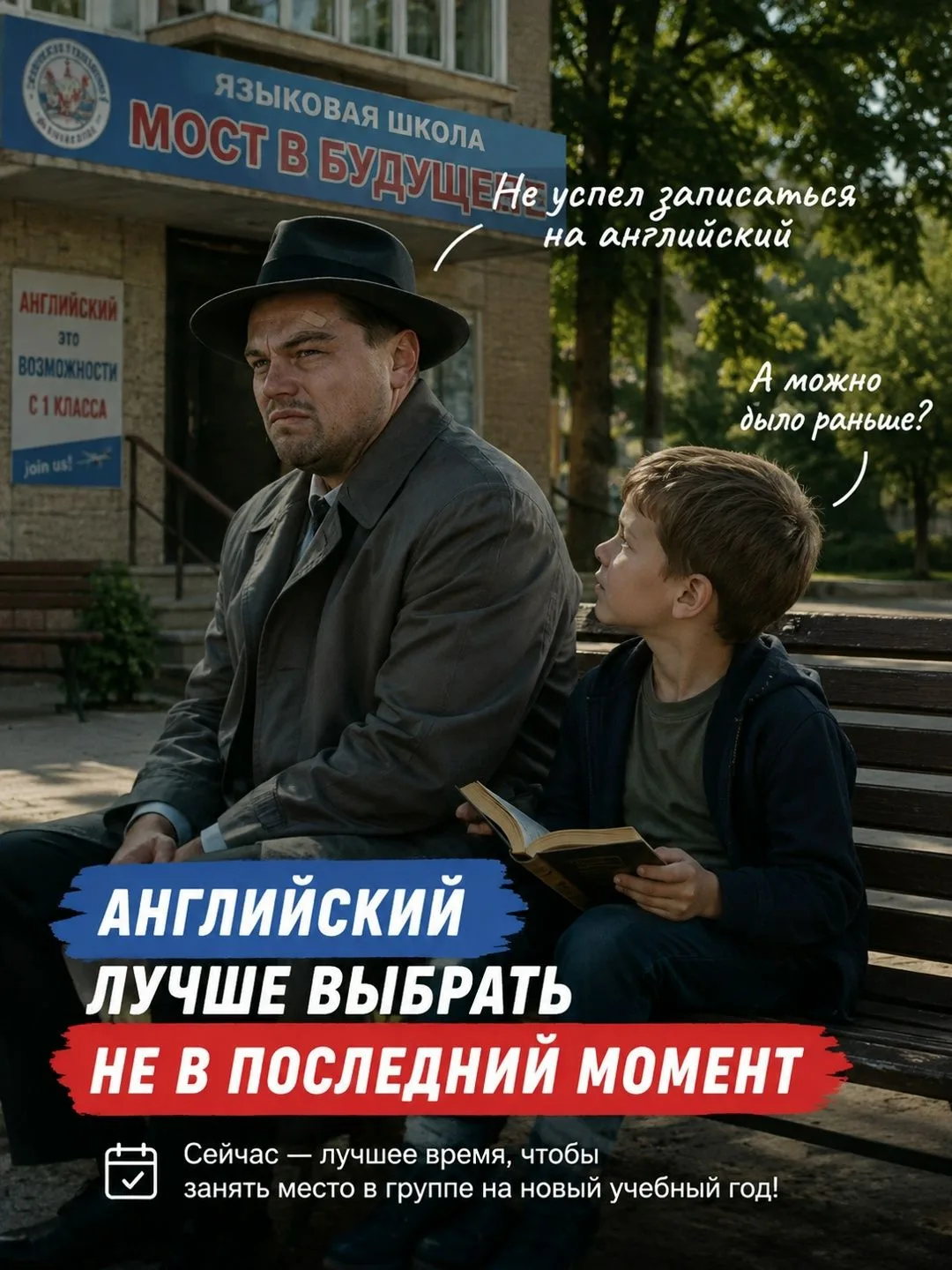 Сентябрь уже близко. И английский лучше выбрать не в последний момент.