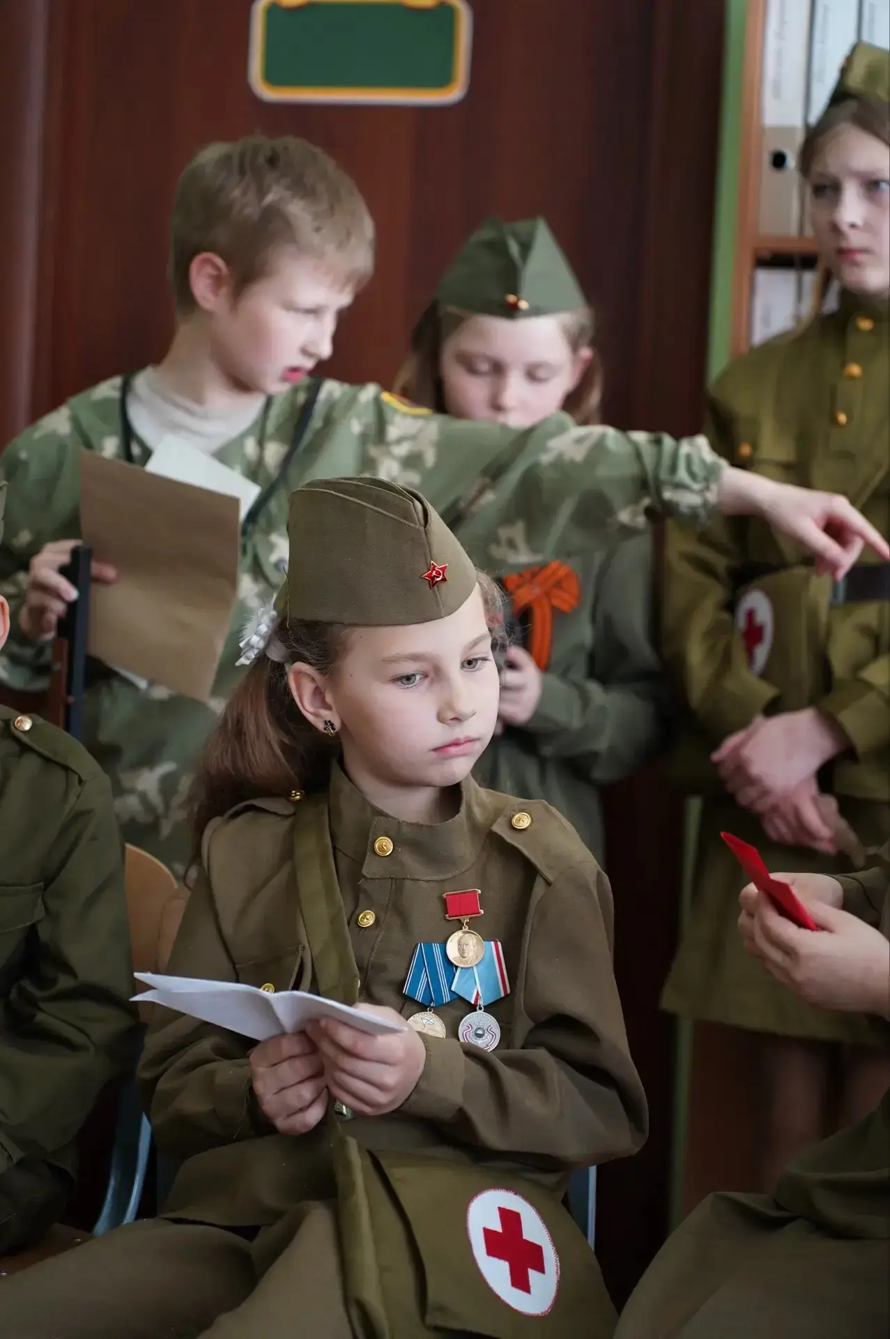 В МОБУ «СОШ «Янинский ЦО» состоялся ежегодный хоровой фестиваль патриотической песни «Пою тебе, моя 