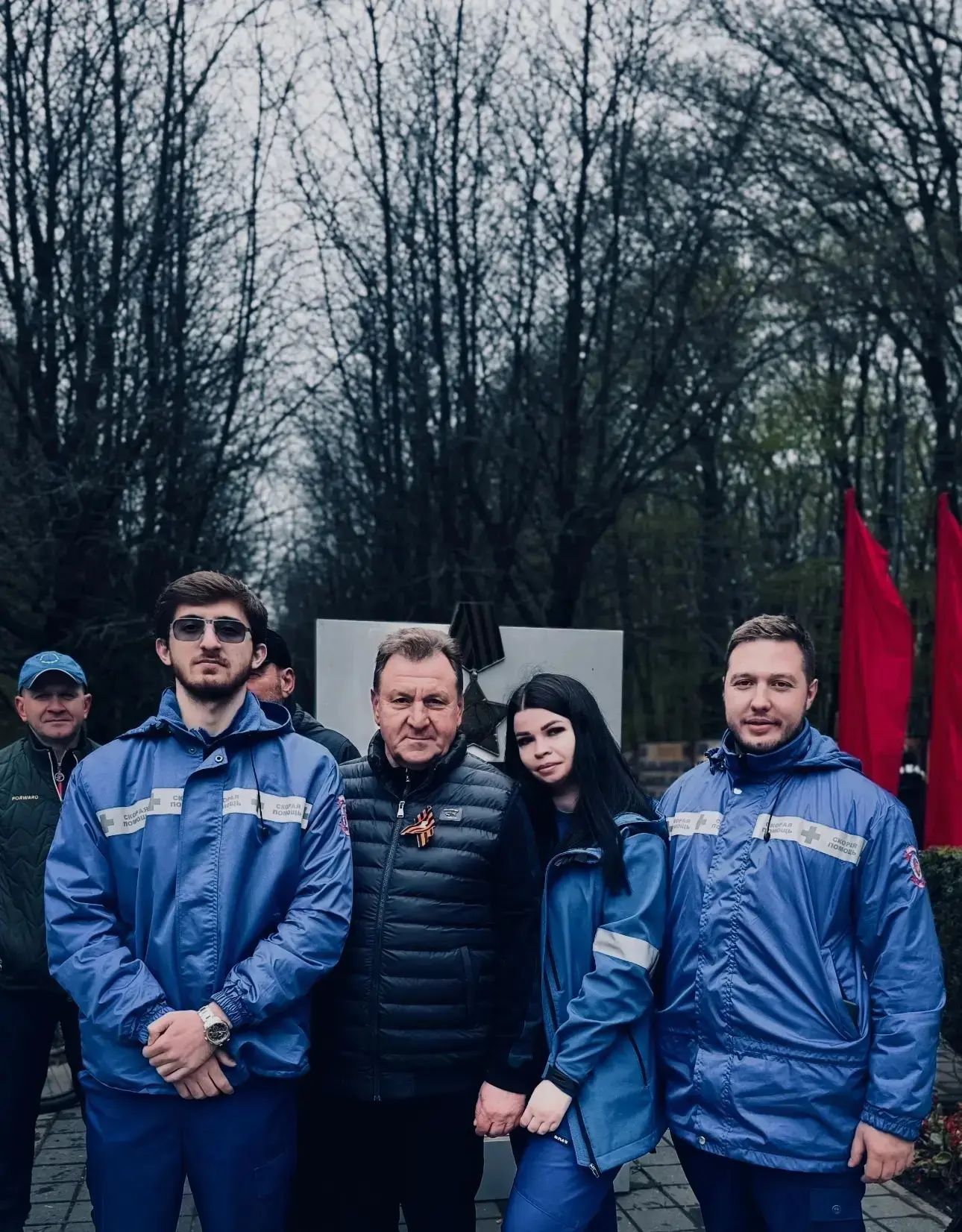 ✅️ 3 мая состоялся городской велопробег "Спасибо деду за Победу".  Бригада скорой медиц...