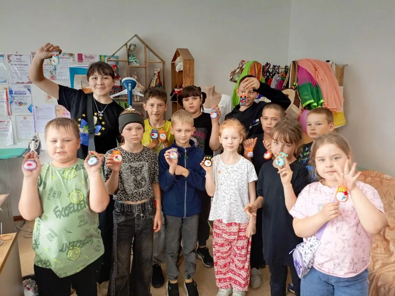 Мастер-класс "Брелок Котик из фетра": каникулы проводим весело!