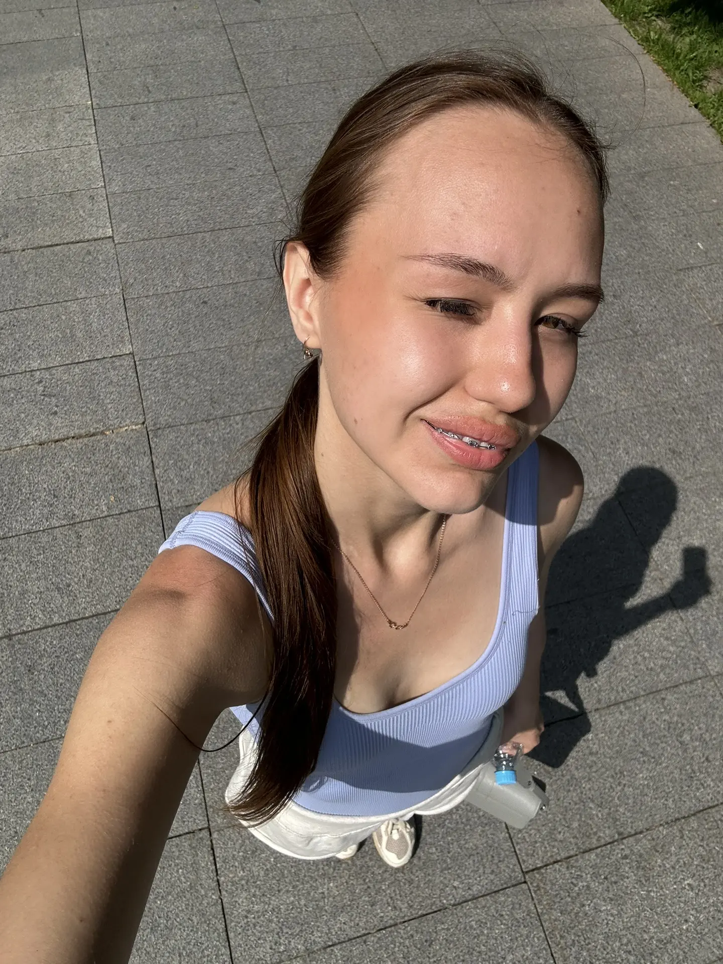 С утреца была на пробежке, что то резко мне взбрела в голову такая идея🏃‍♀️
