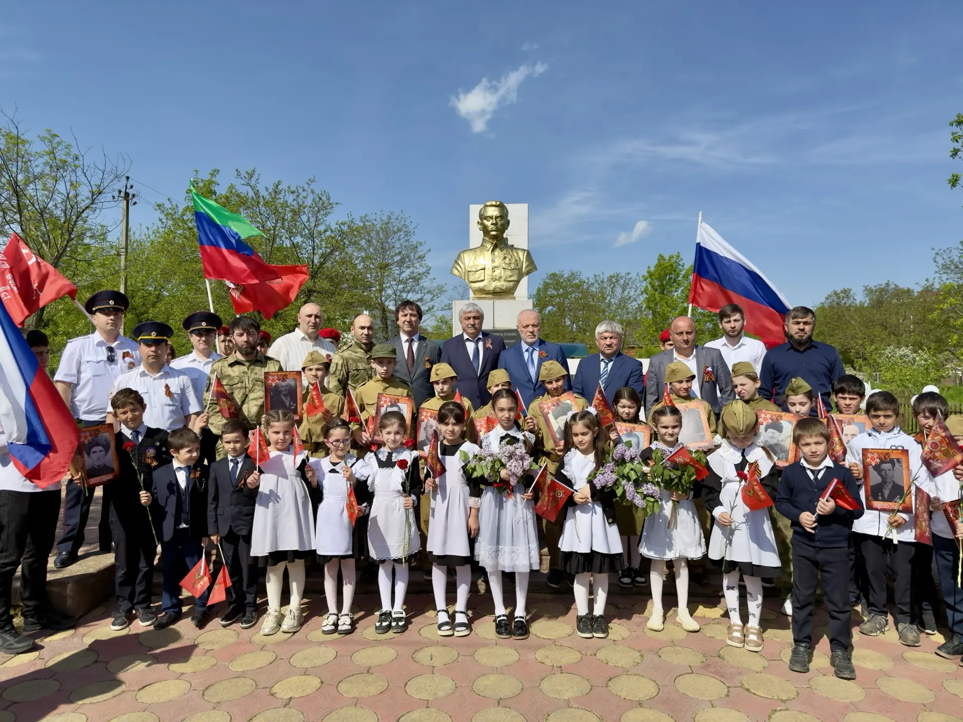 🌍Память, которая не угаснет: в селе Гамиях почтили память Героя Советского Союза Ханпа...