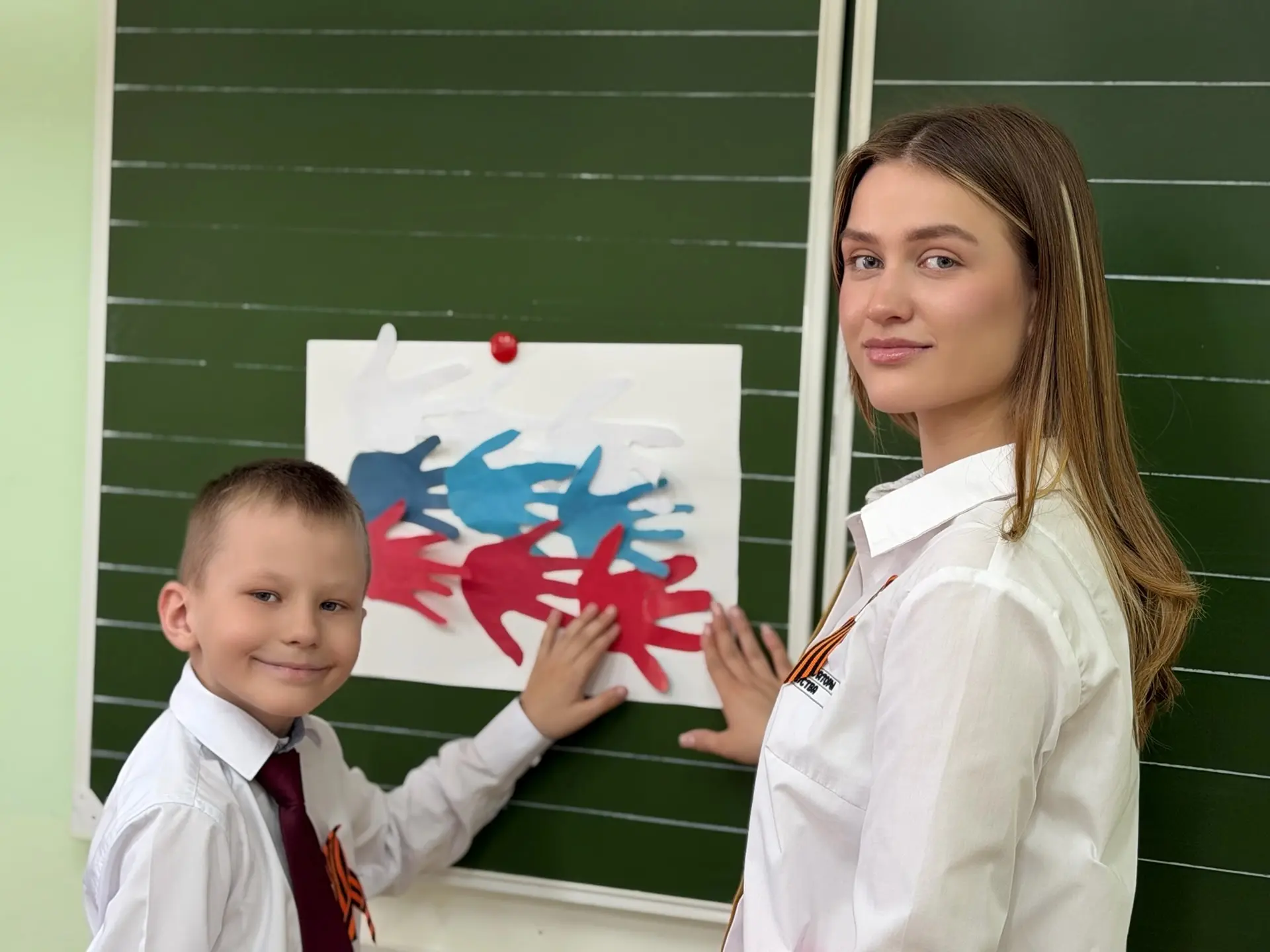🇷🇺В рамках акции «Сила Победы в единстве народов!» в школе №87 прошло мероприятие, на...