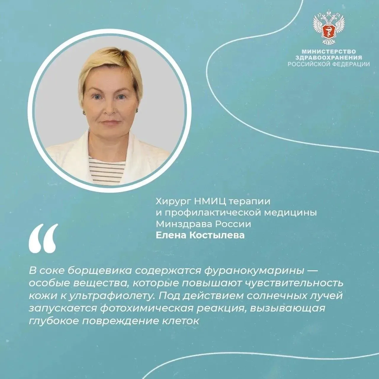 📌 #ПростыеПравила: Что делать при ожоге борщевиком