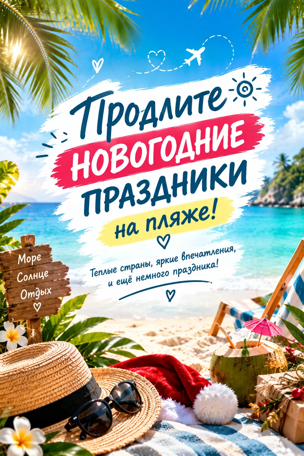 🎄 А ГДЕ ПРОДЛИТЬ НОВОГОДНИЕ ПРАЗДНИКИ? ☀️🌴
