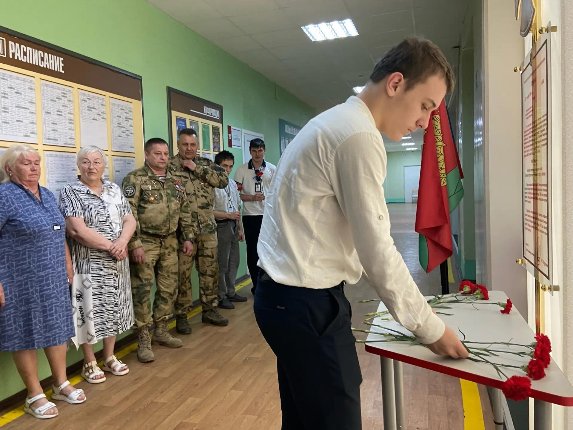 🕊 День памяти Попову Олегу Анатольевичу и Догаеву Владимиру Сергеевичу  По традиции в нашем колледже