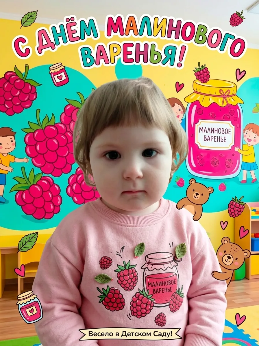 Сегодня — День малинового варенья! 🍯