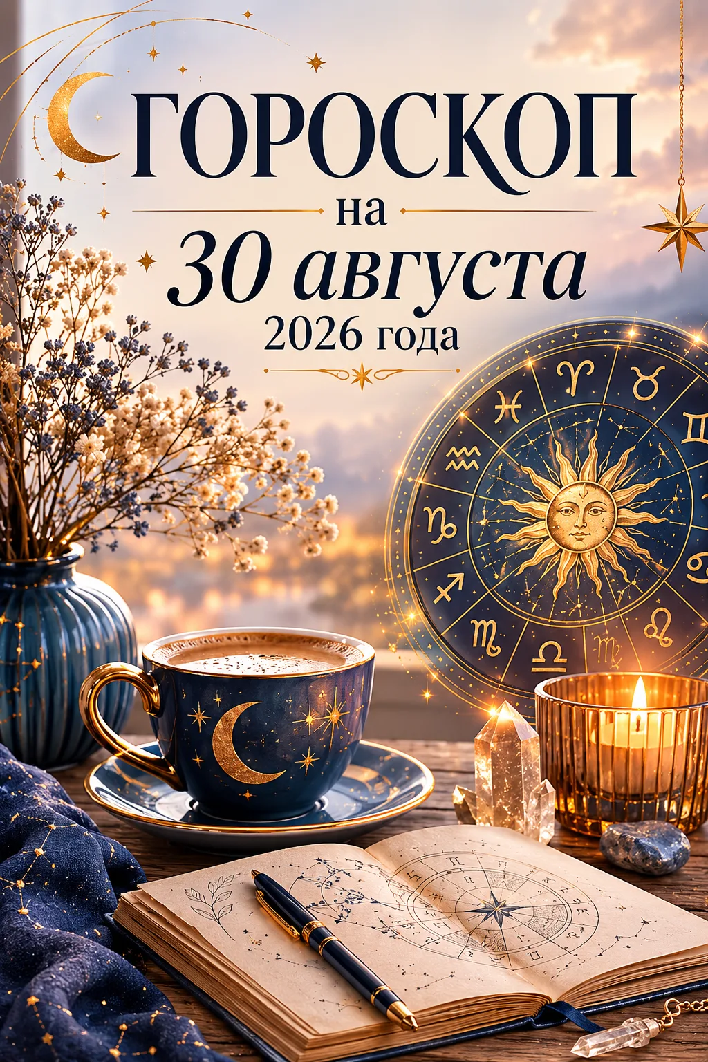 🔮 Гороскоп на 30 августа 2026 года