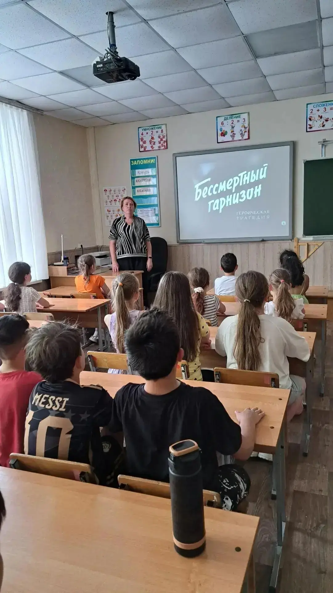 В преддверии скорбной даты — дня начала Великой Отечественной войны — ребята 3-го отряда познакомили