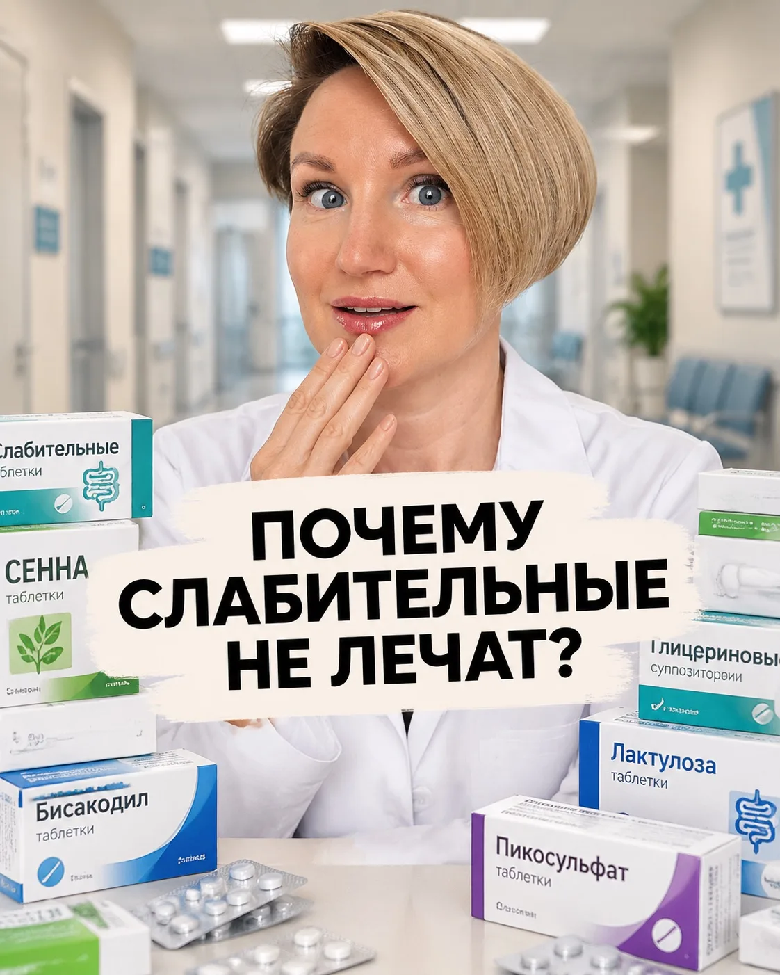Почему слабительные не лечат?