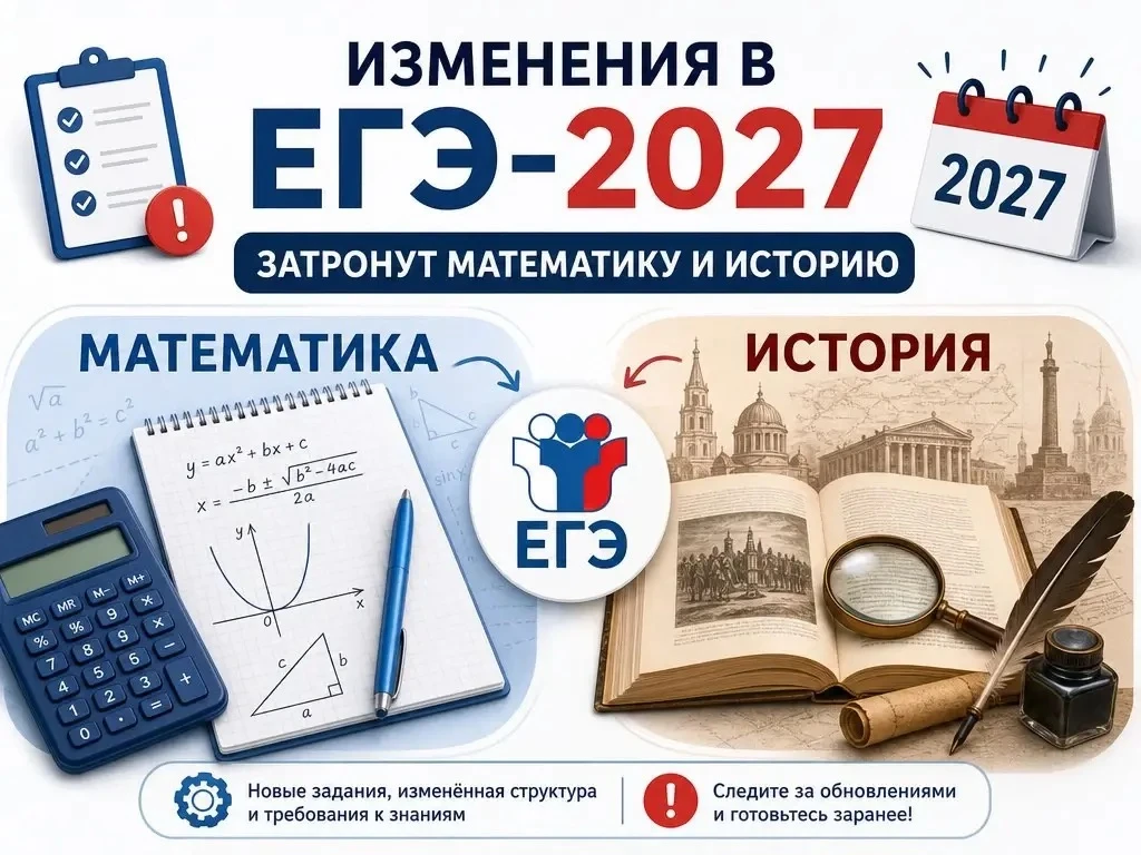 Рособрнадзор анонсировал изменения в ЕГЭ‑2027.