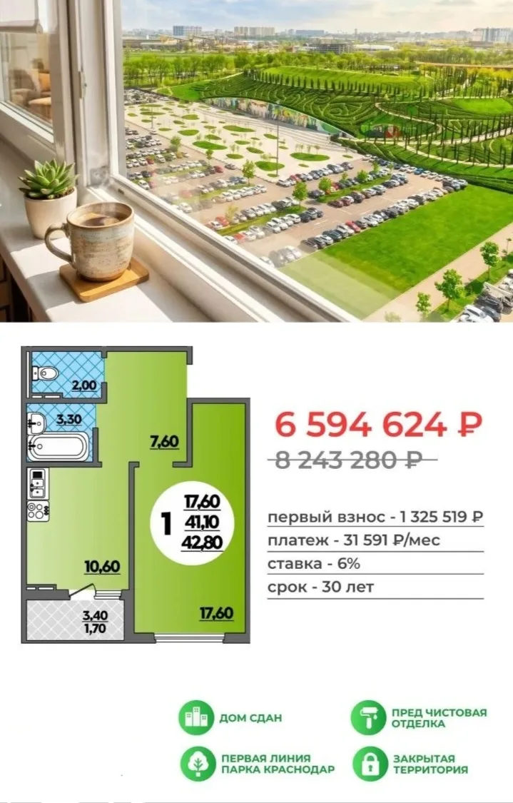 🏡 Краснодар, рядом с парком Галицкого- невероятные скидки в готовом доме 🙀
