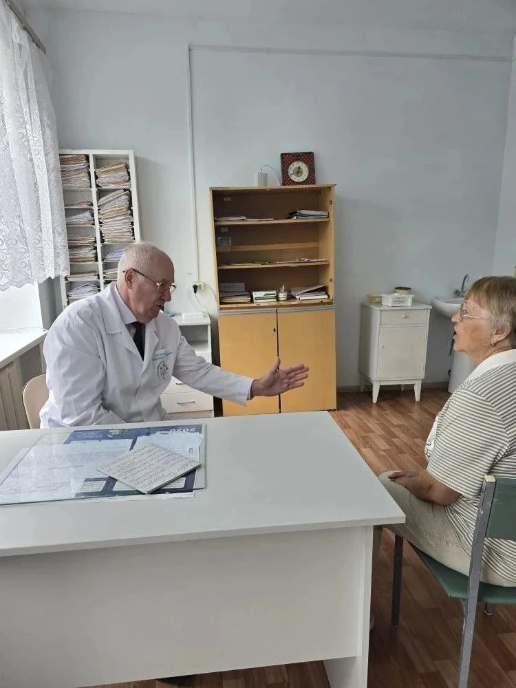 🩺Владимир Алексеевич провел прием жителей Горнового, которые находятся в листе ожидания на протезиро