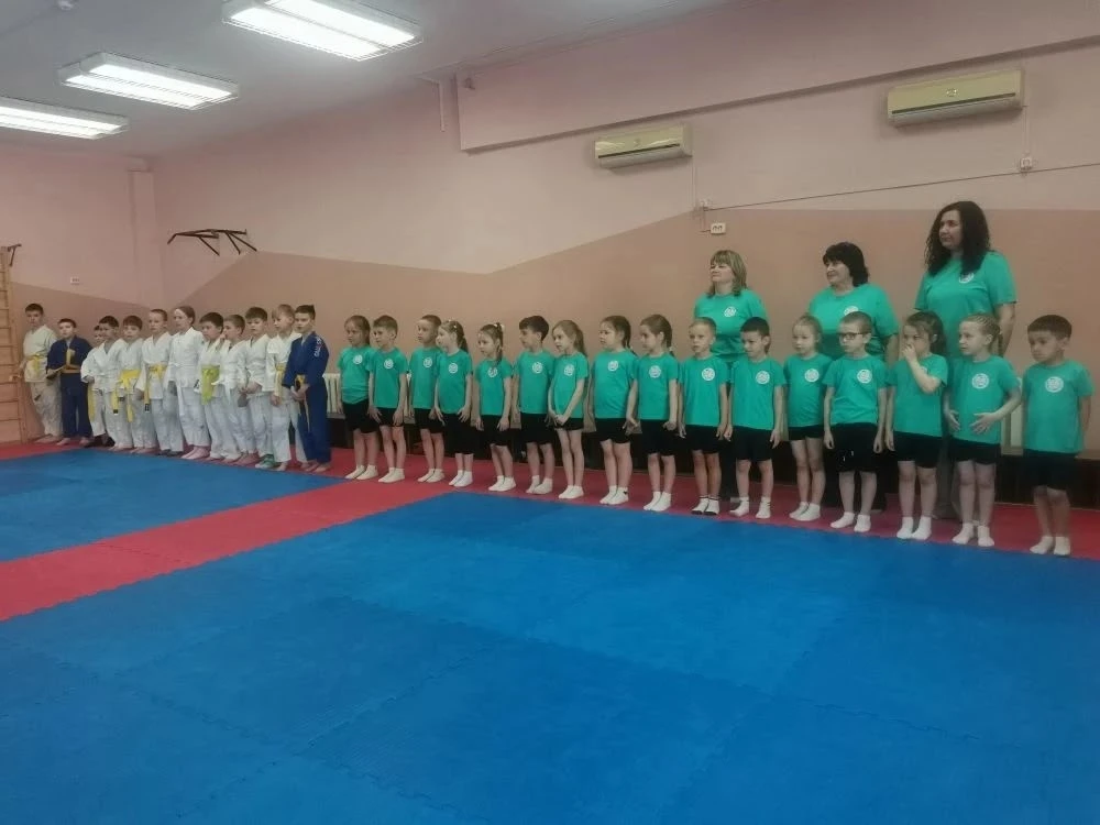 В нашем центре прошла открытая, совместная  тренировка для детей детского садика и юных...