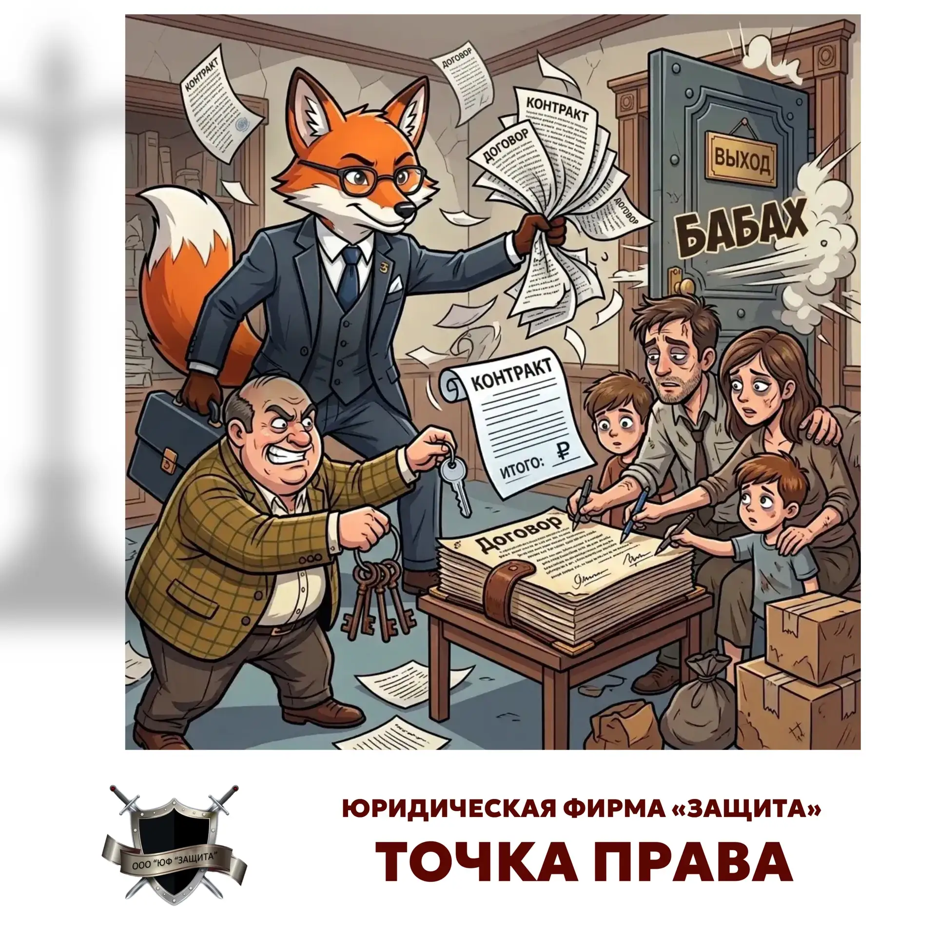 Существенный дисбаланс прав и законных интересов сторон сделки - это когда вы подписали...
