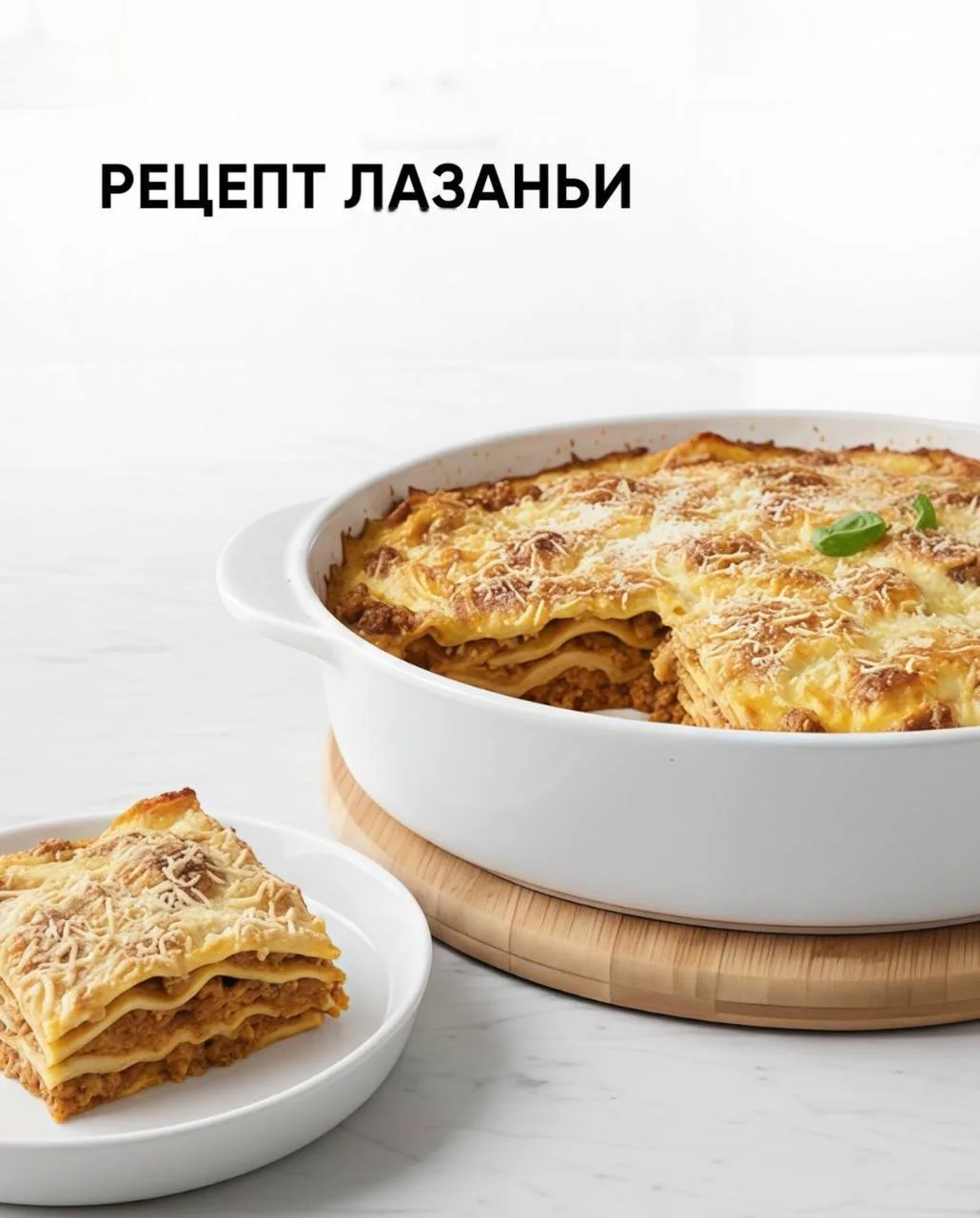 Лазанья — это повод собраться вместе и никуда не спешить 💫