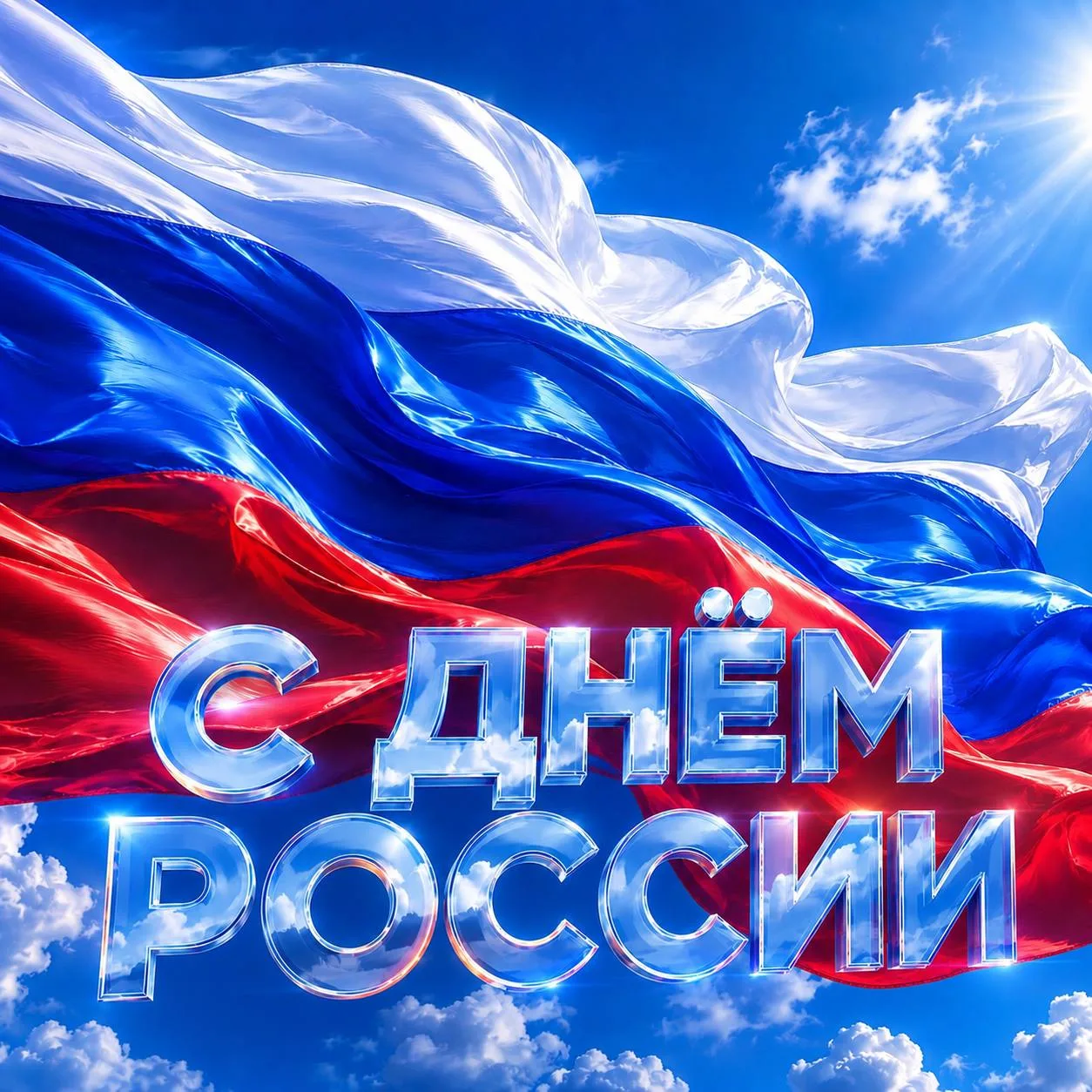 С Днём России! 

Пусть в сердце всегда будет место для доброты, в доме — для тепла, а в жизни — для 