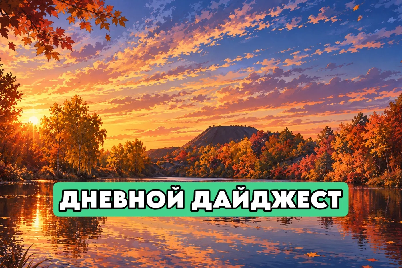 🏙️ Дневной дайджест: