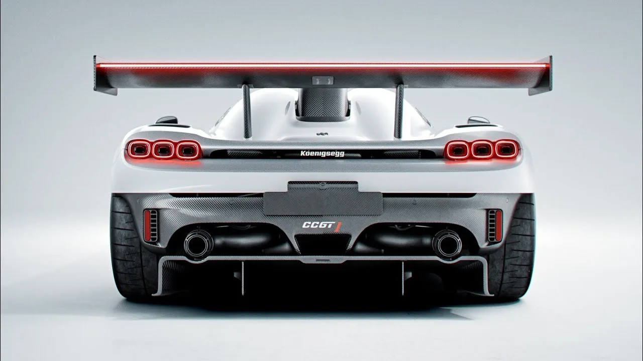 Koenigsegg CCGT1 — 1,600 сил с завода, и это не шутки