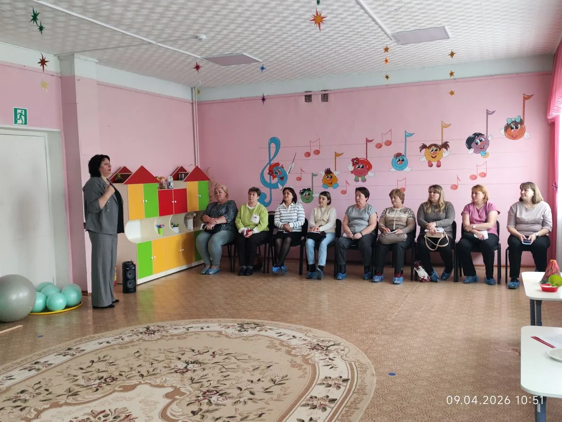 В рамках работы семинара районного методического объединения педагогов дошкольных образ...
