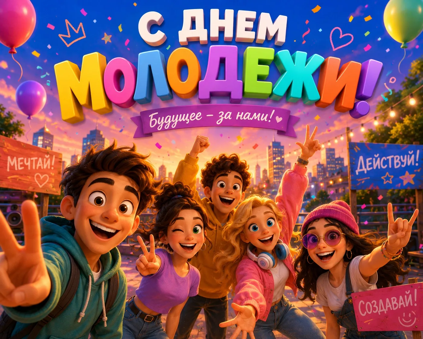 С Днём молодёжи!🌟