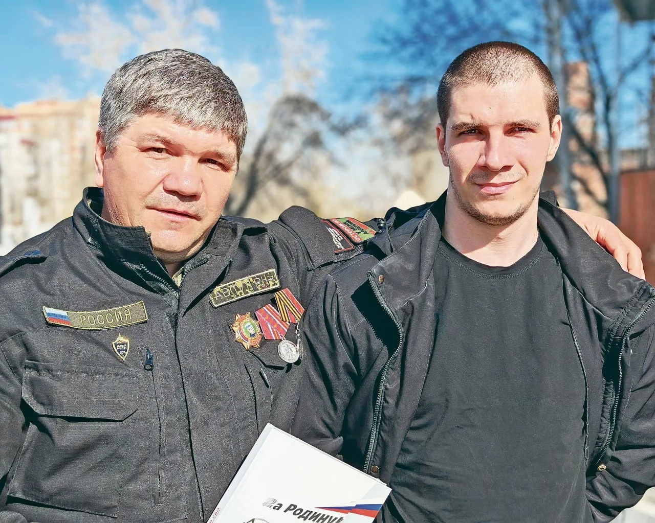 🔥Сибирские бойцы СВО - отец и сын Ведерниковы вместе служат в «Ахмат»  Антон Ведерников - командир ш