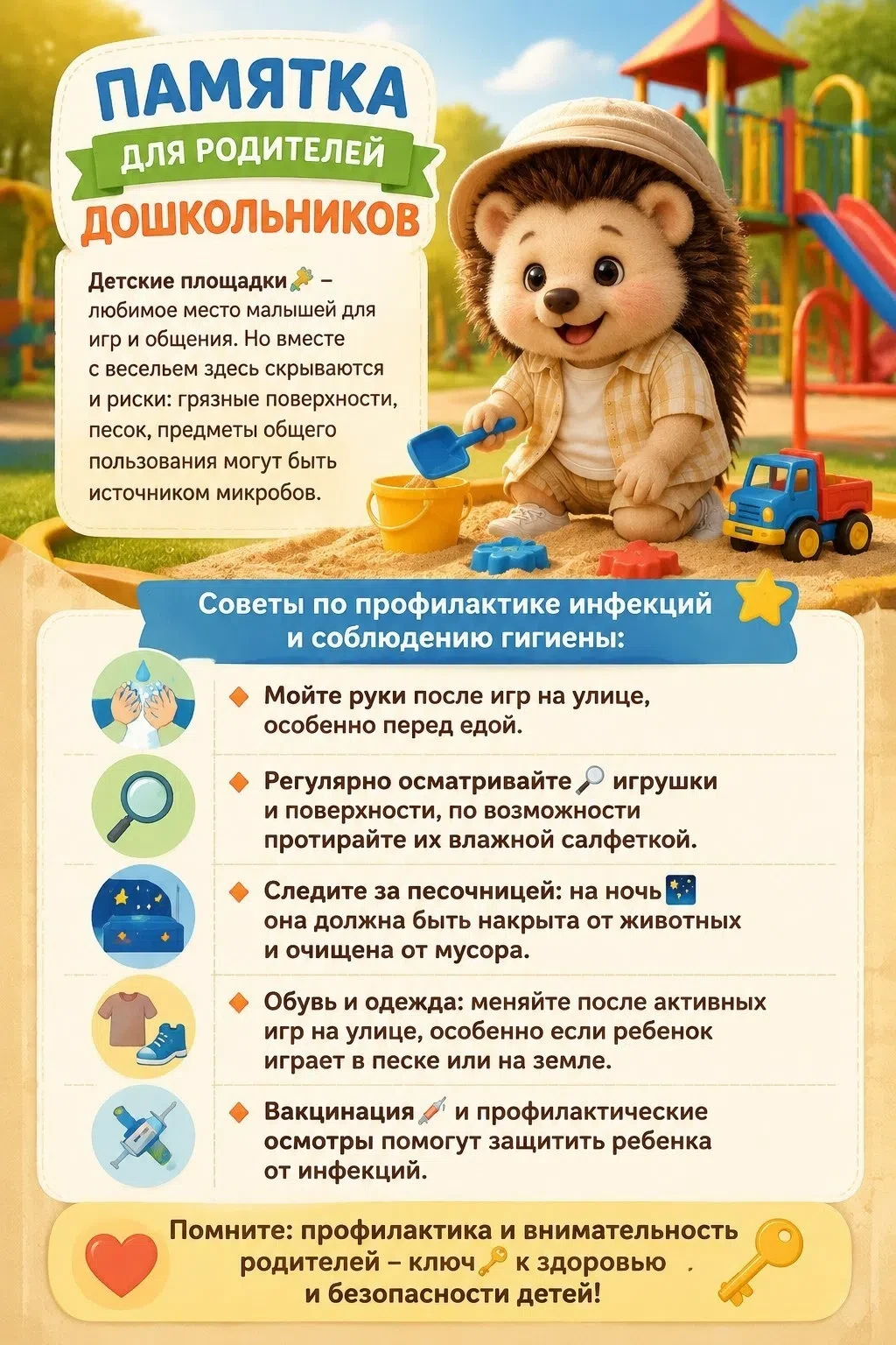 Лето, солнце, площадка: как защитить малыша от скрытых угроз?☀️👧👦
