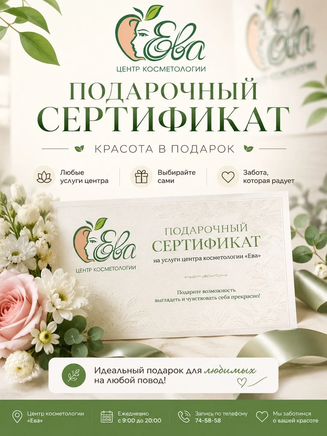 Дарите не вещи, а впечатления. 💚