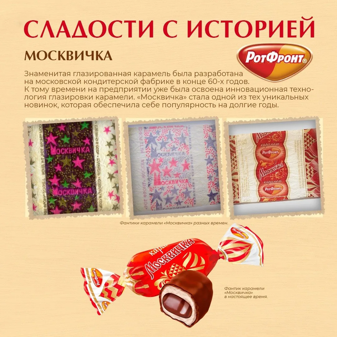 🏙️🍬 Сладкая история «Москвички»