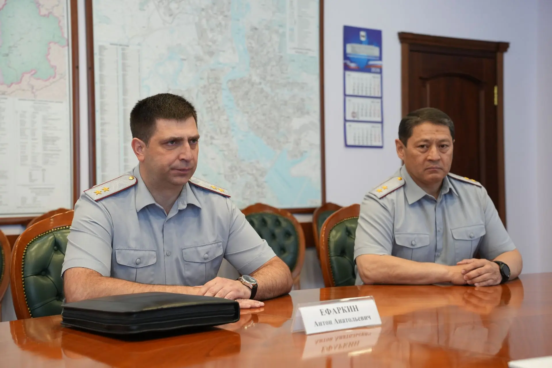 Начальник регионального ГУФСИН Леонид Сагалаков провел рабочую встречу с губернатором Иркутской обла