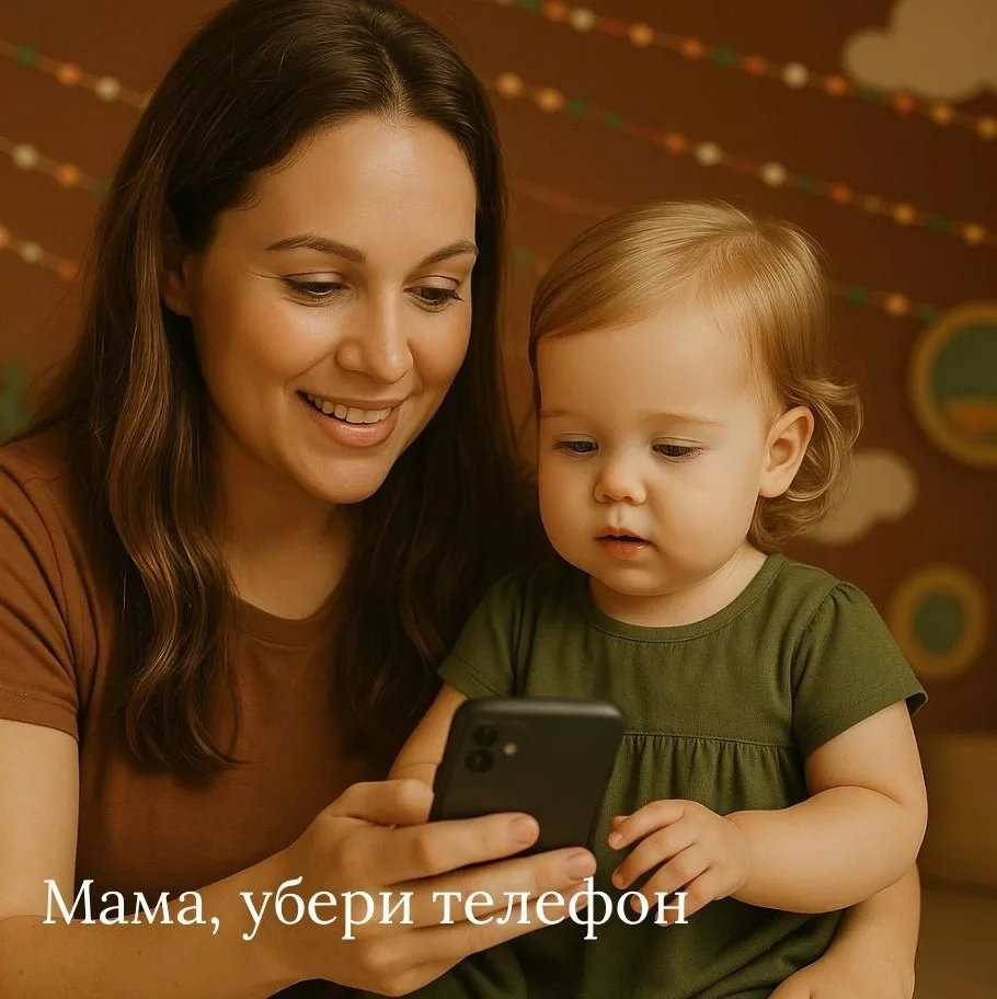 «Мама, убери телефон!» — все чаще слышат современные родители от собственных маленьких ...