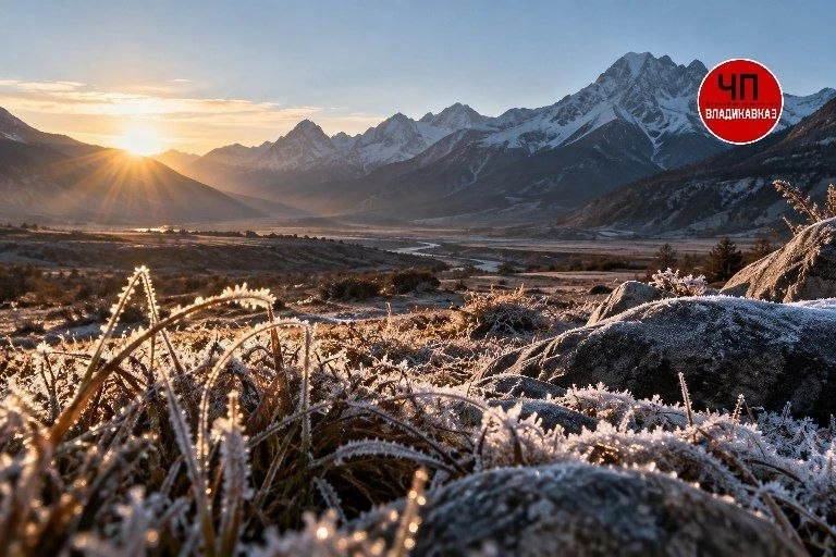 ❄️ В Северной Осетии — заморозки до −3°C