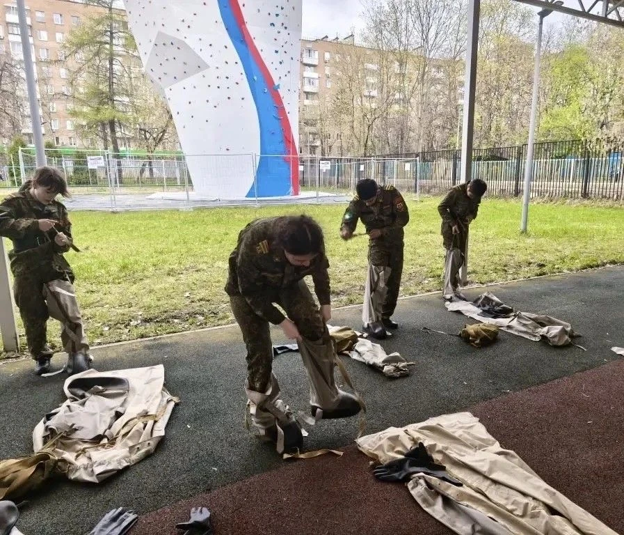 Кадеты нашей школы приняли участие в региональном этапе Всероссийской военно-патриотической игры «За
