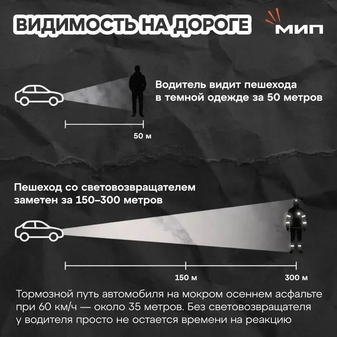 Если вы любите носить всё чёрное — для водителей вы невидимка!