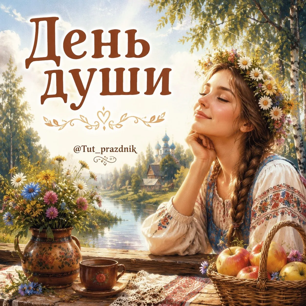 💖✨ 19 июня — День души ✨💖

Сегодня отмечается необычный и очень тёплый праздник — День души. Это п