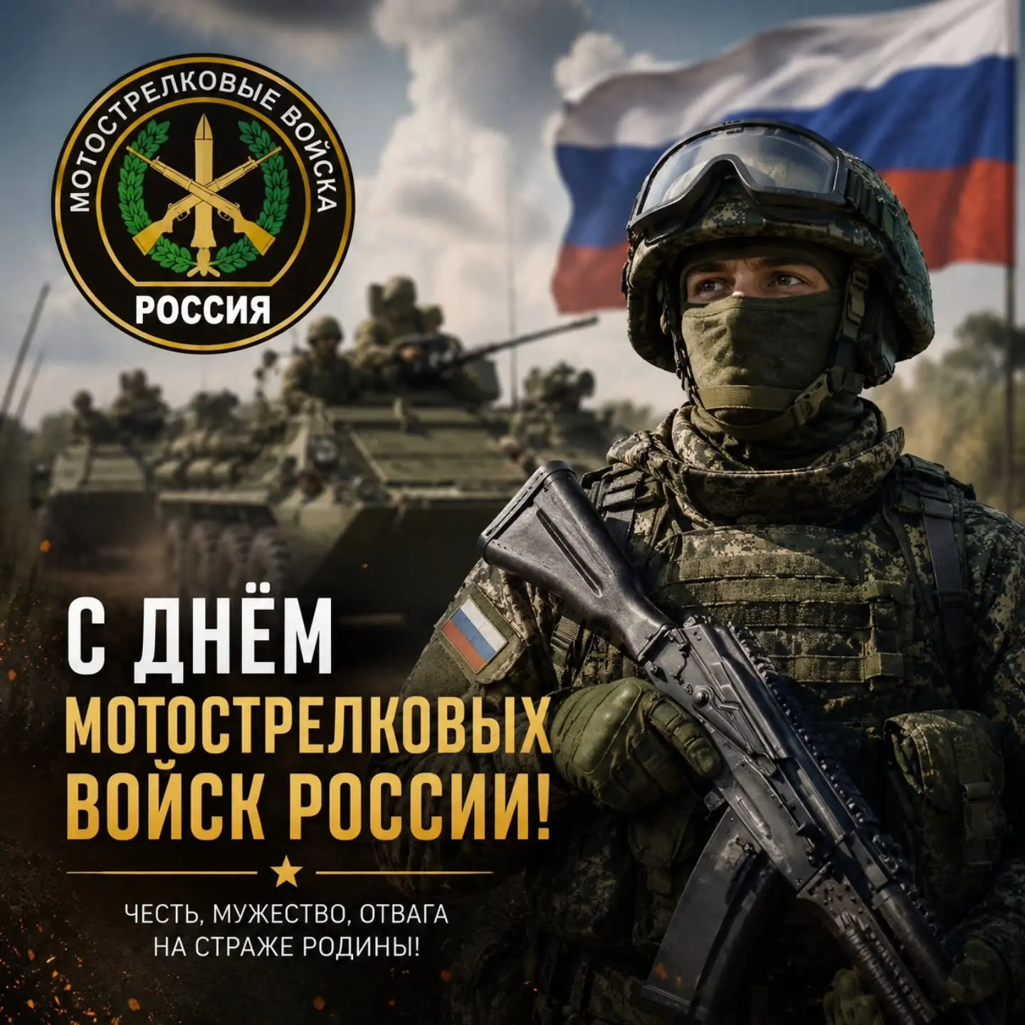 С Днём мотострелковых войск России!