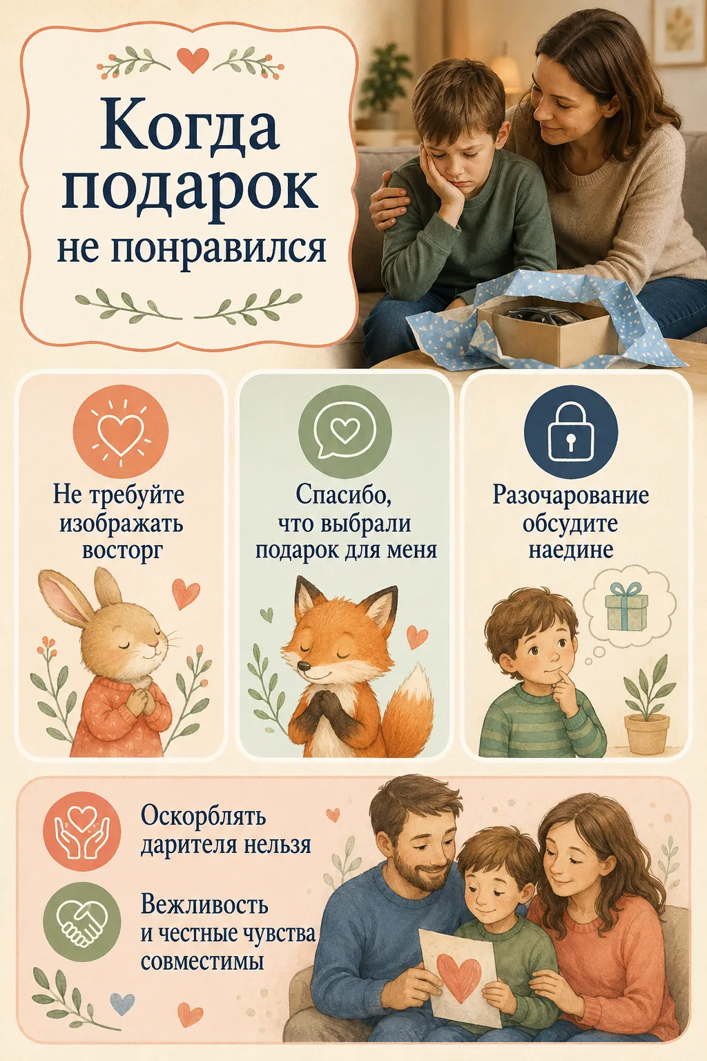 🎁 Когда подарок не понравился